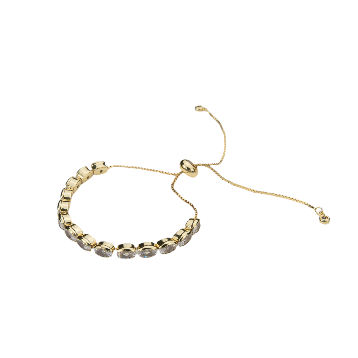 Shiny adjustable bracelet