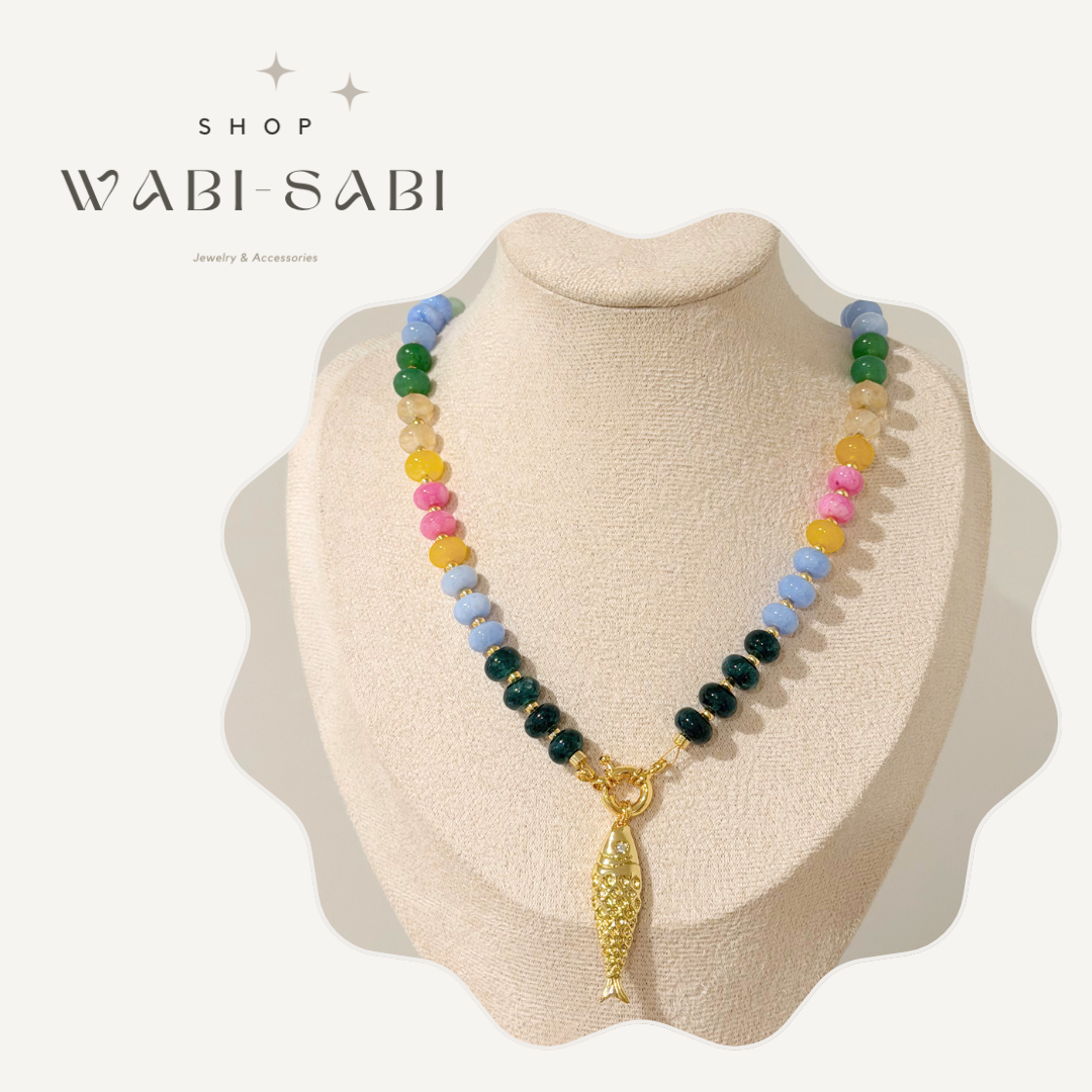 Fish Beaded Necklace