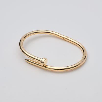 Golden Nail Bracelet