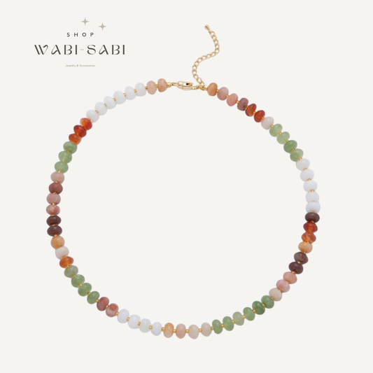 Autumn Beaded Necklace