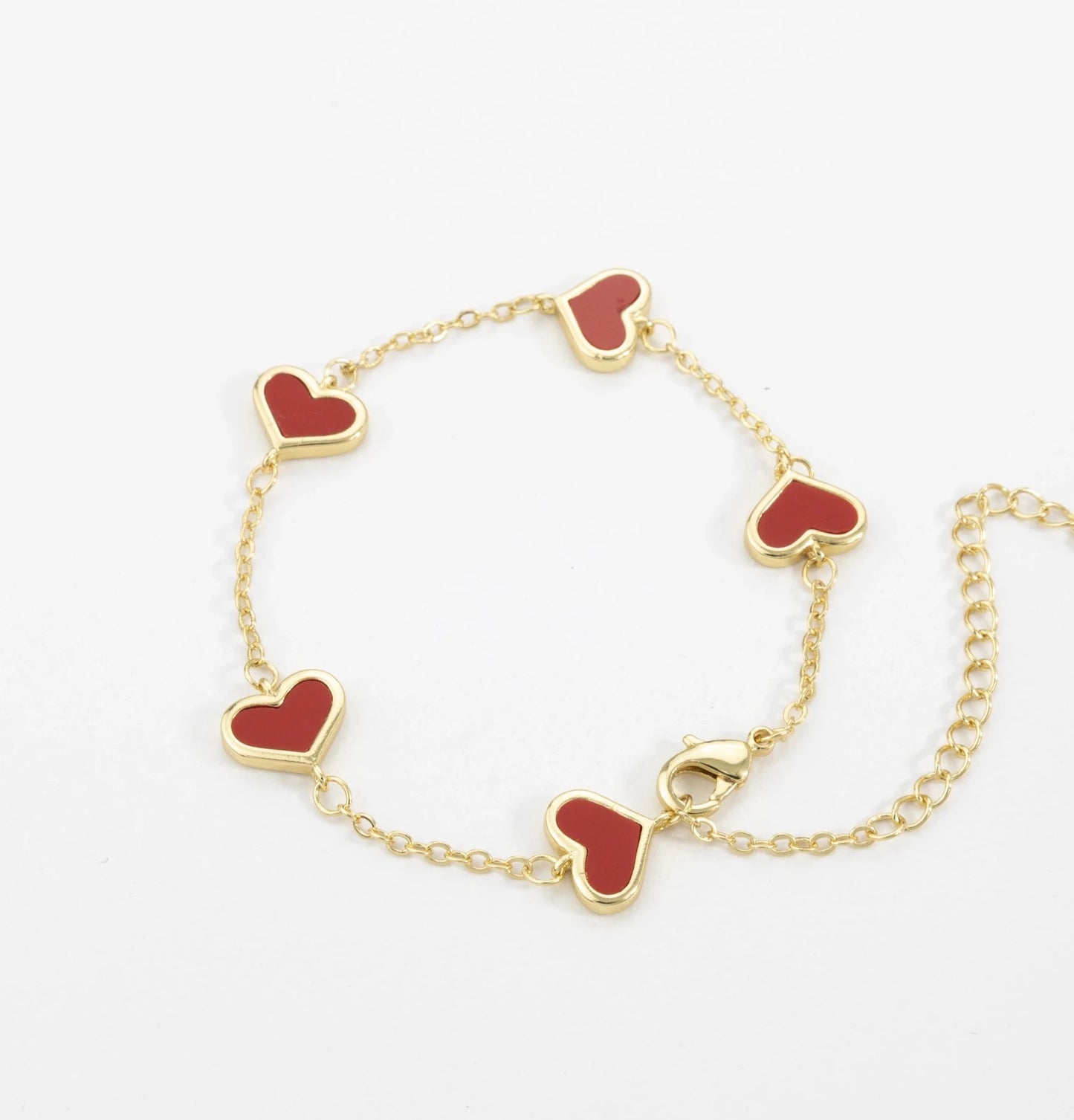 Colorful Hearts Bracelet