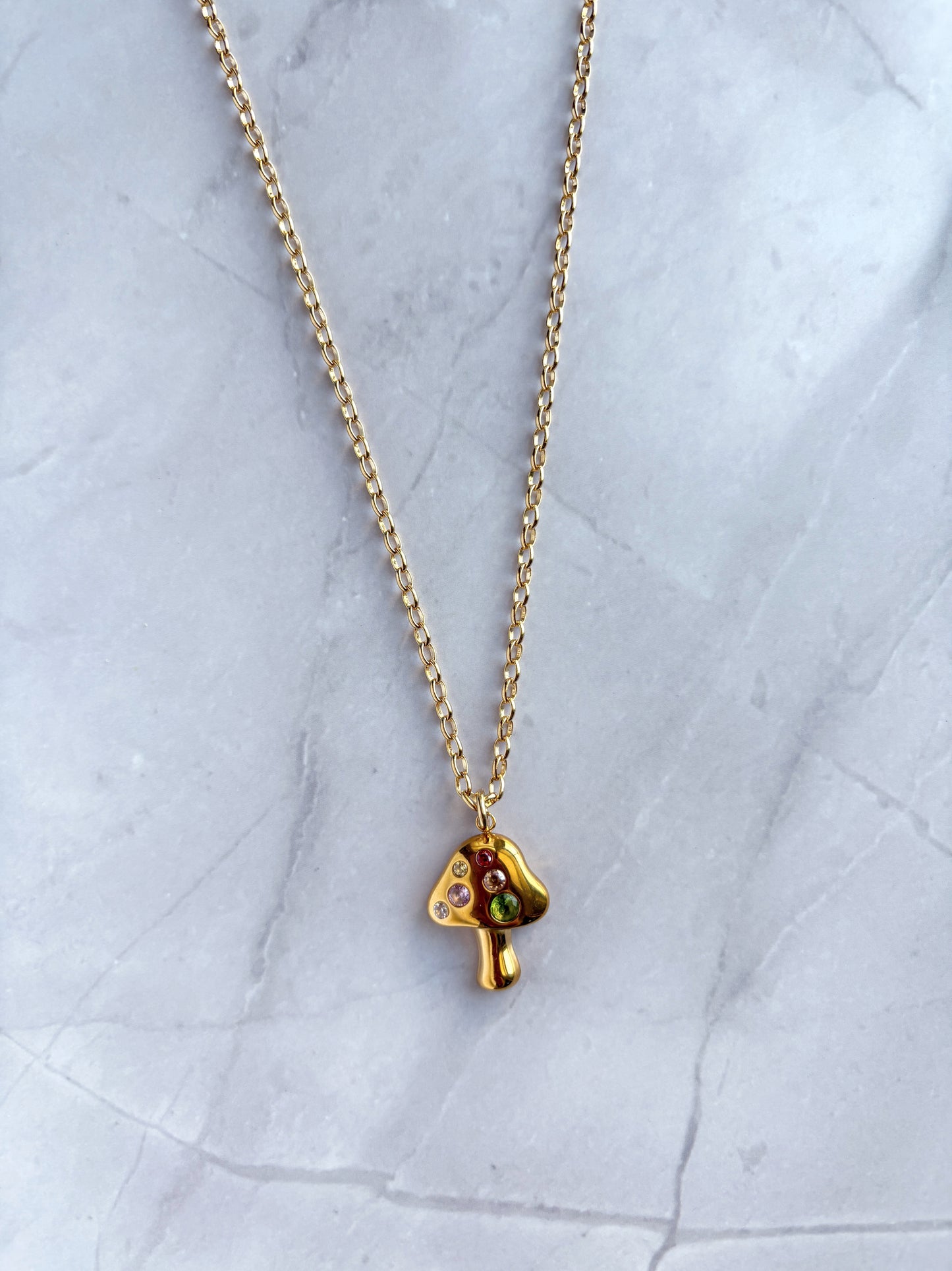 Mushroom necklace 🍄