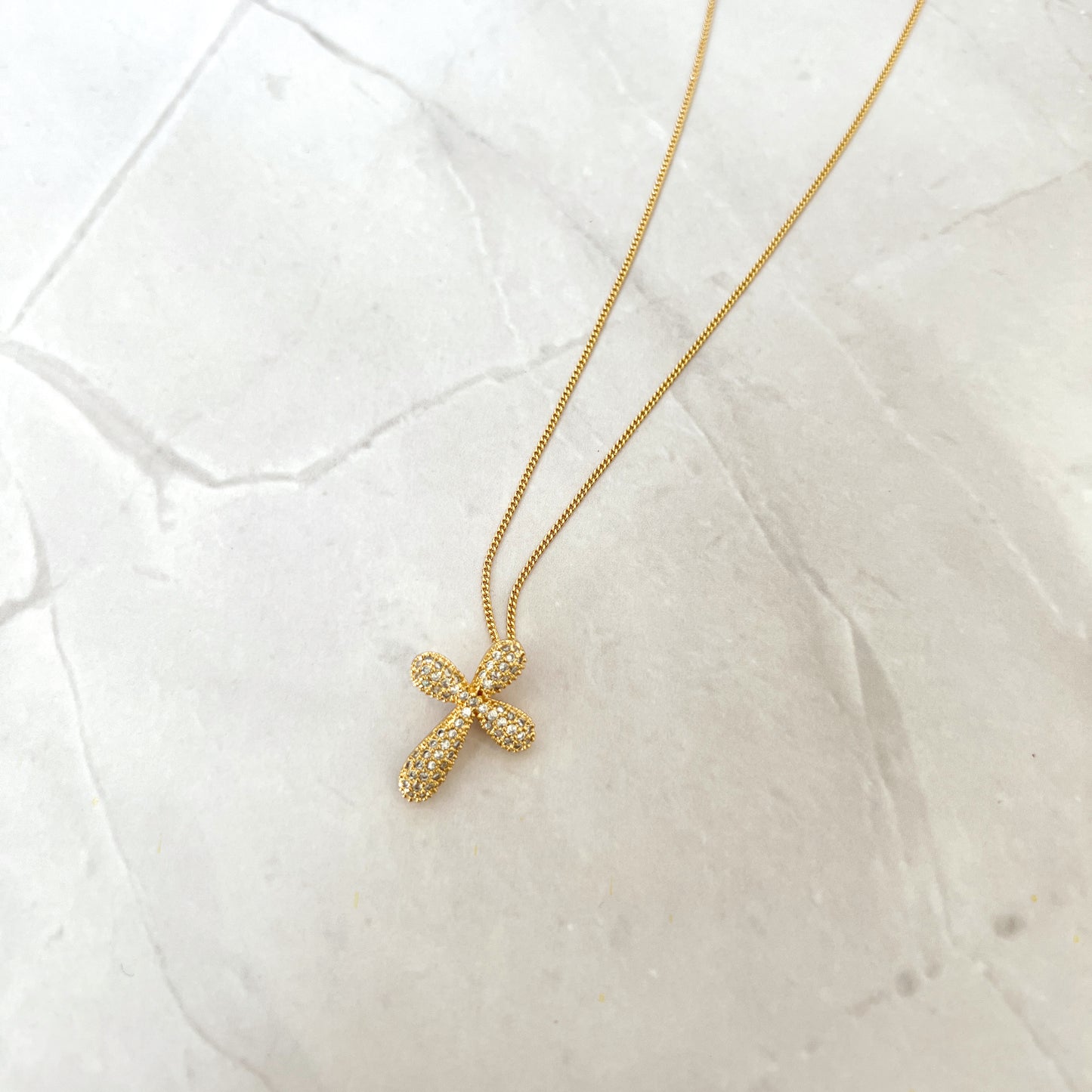 Mini Cross Necklace