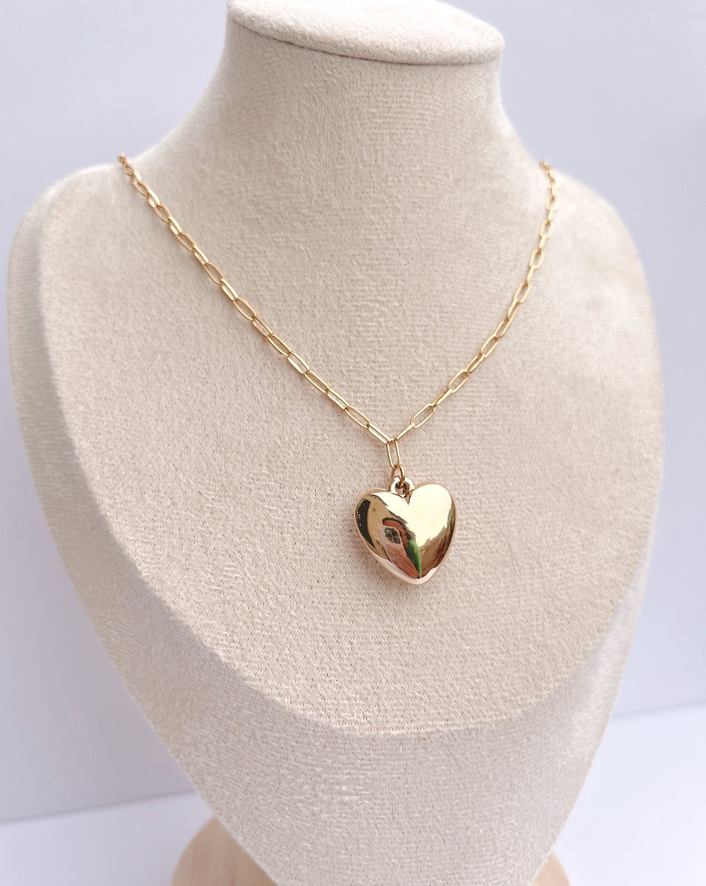 Golden Heart Necklace